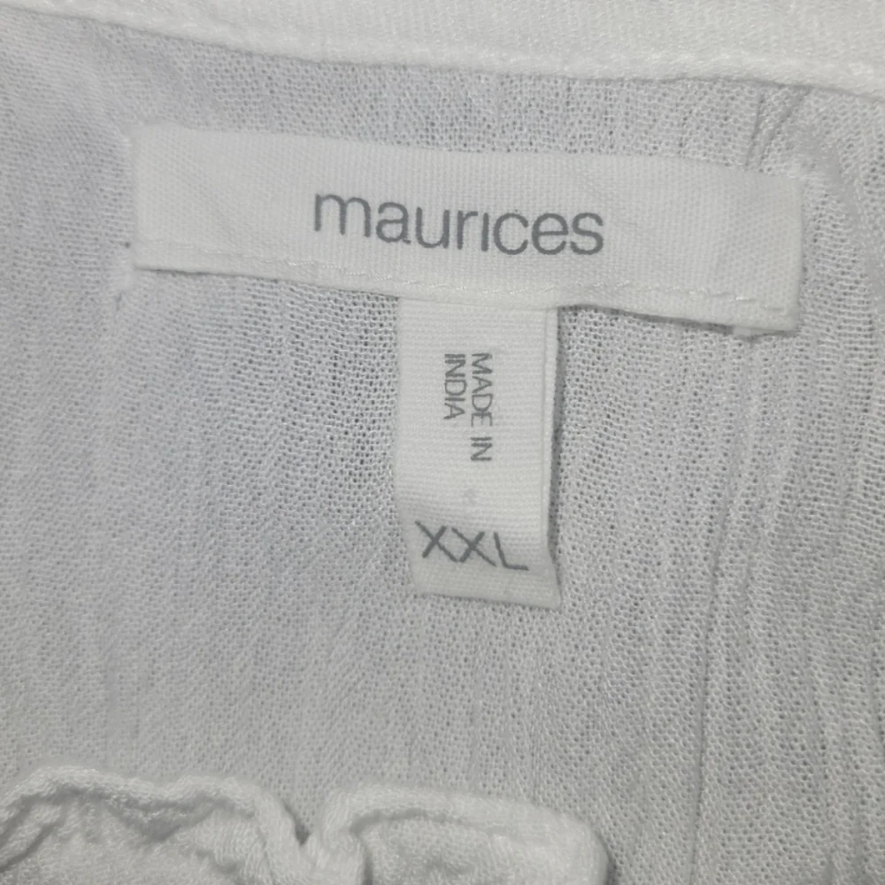 Maurices White Halter Neck  Flowy Crinkle Fabric Sleeveless Midi Dress XXL